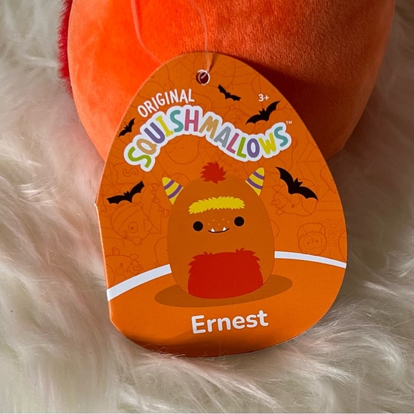 Squishmallows Ernest the Monster 4” NWT - Picture 2 of 3
